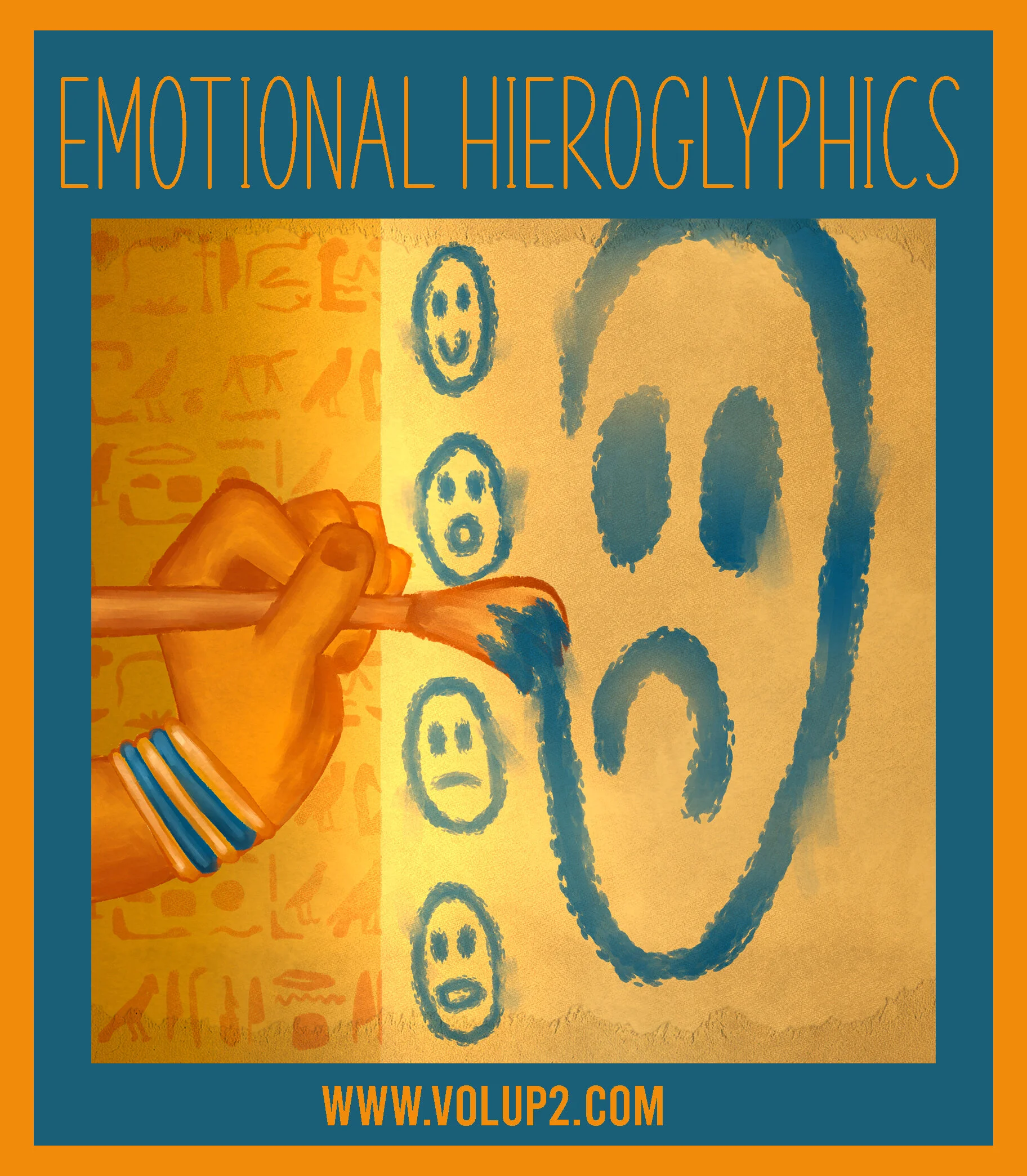 Emotional Hieroglyphics by Iris Arnold