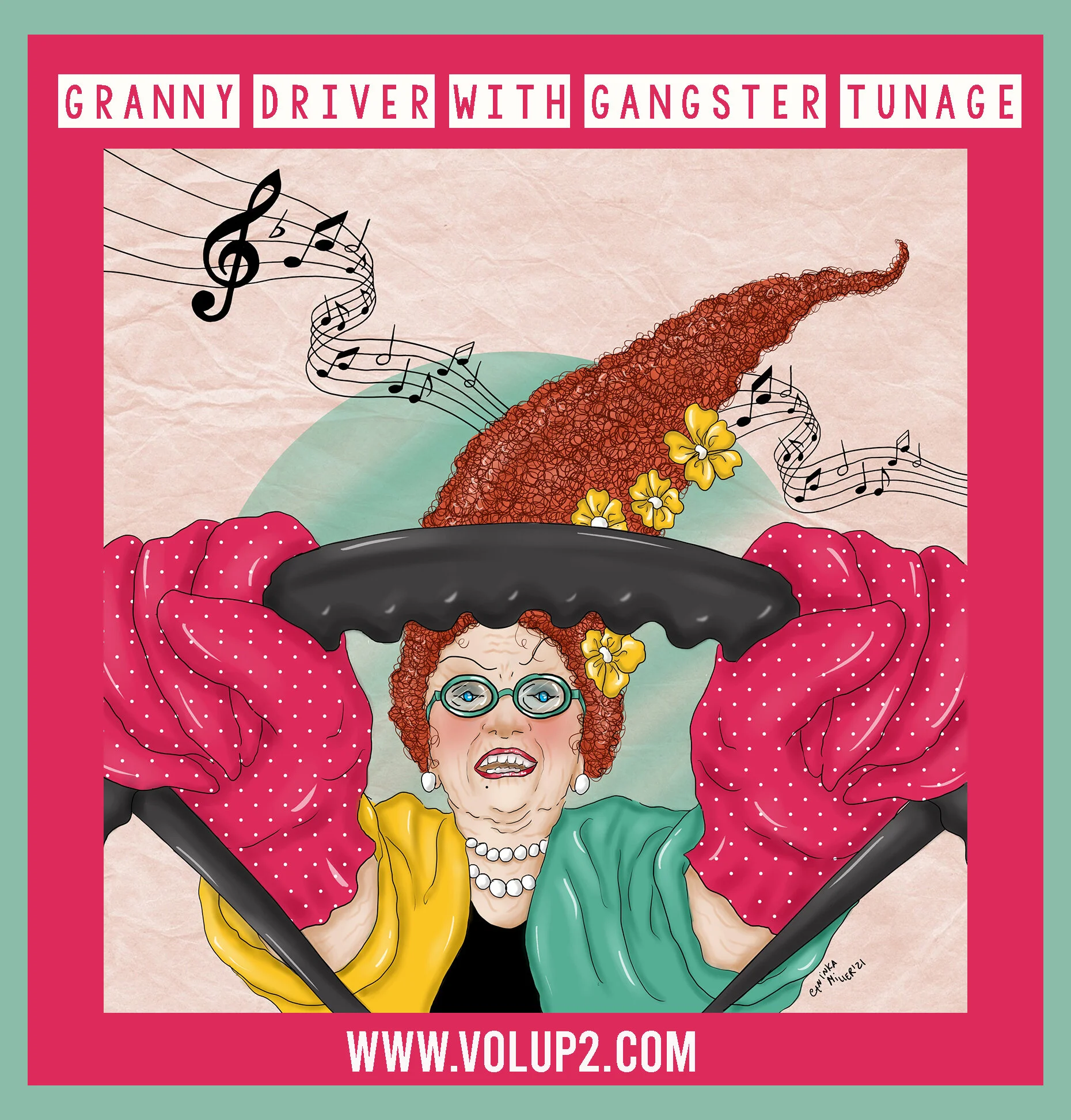 Granny Driver with Gangster Tunage by Caleb Stanicar