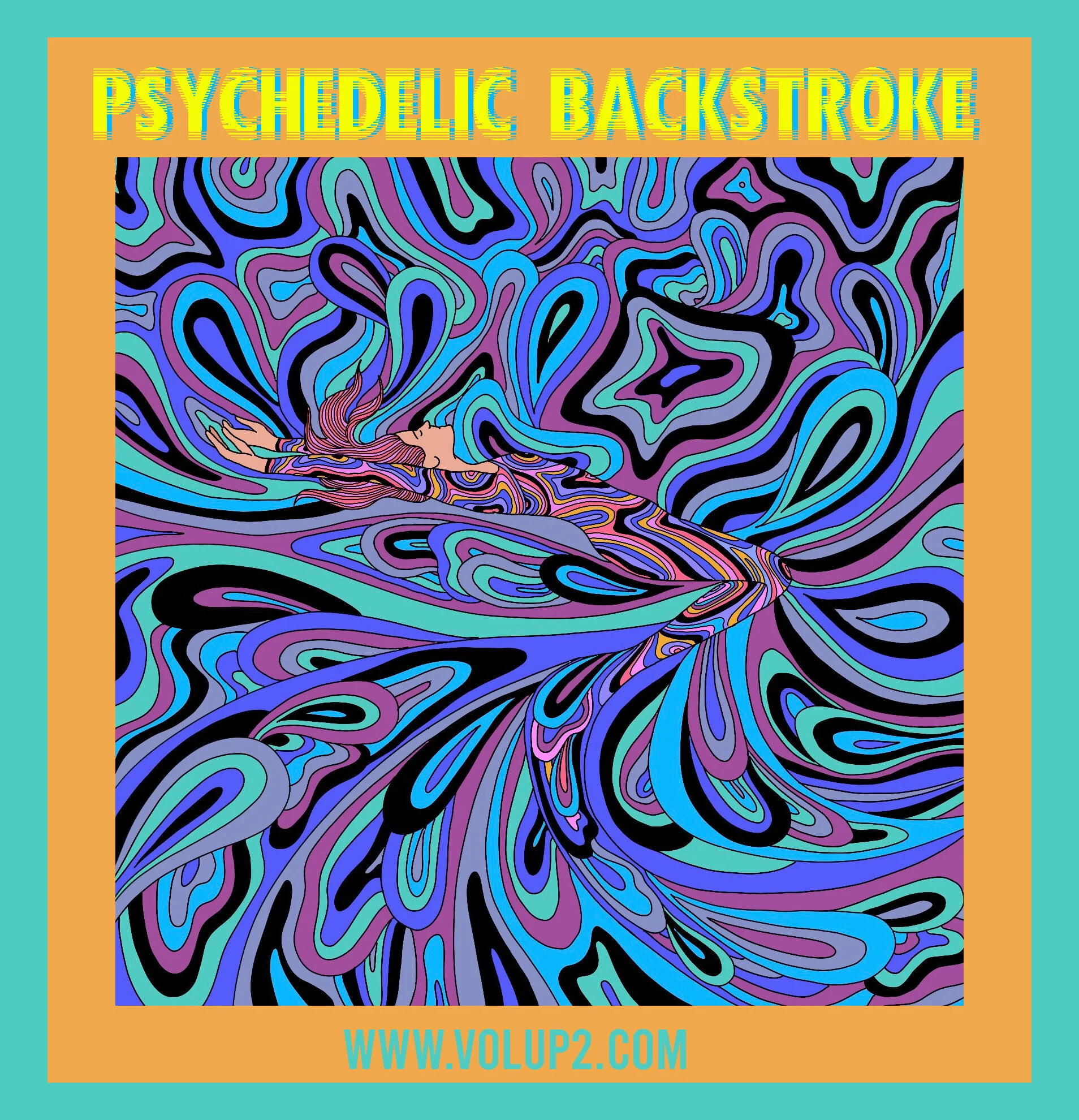 Psychedelic Backstroke by Madison Murray