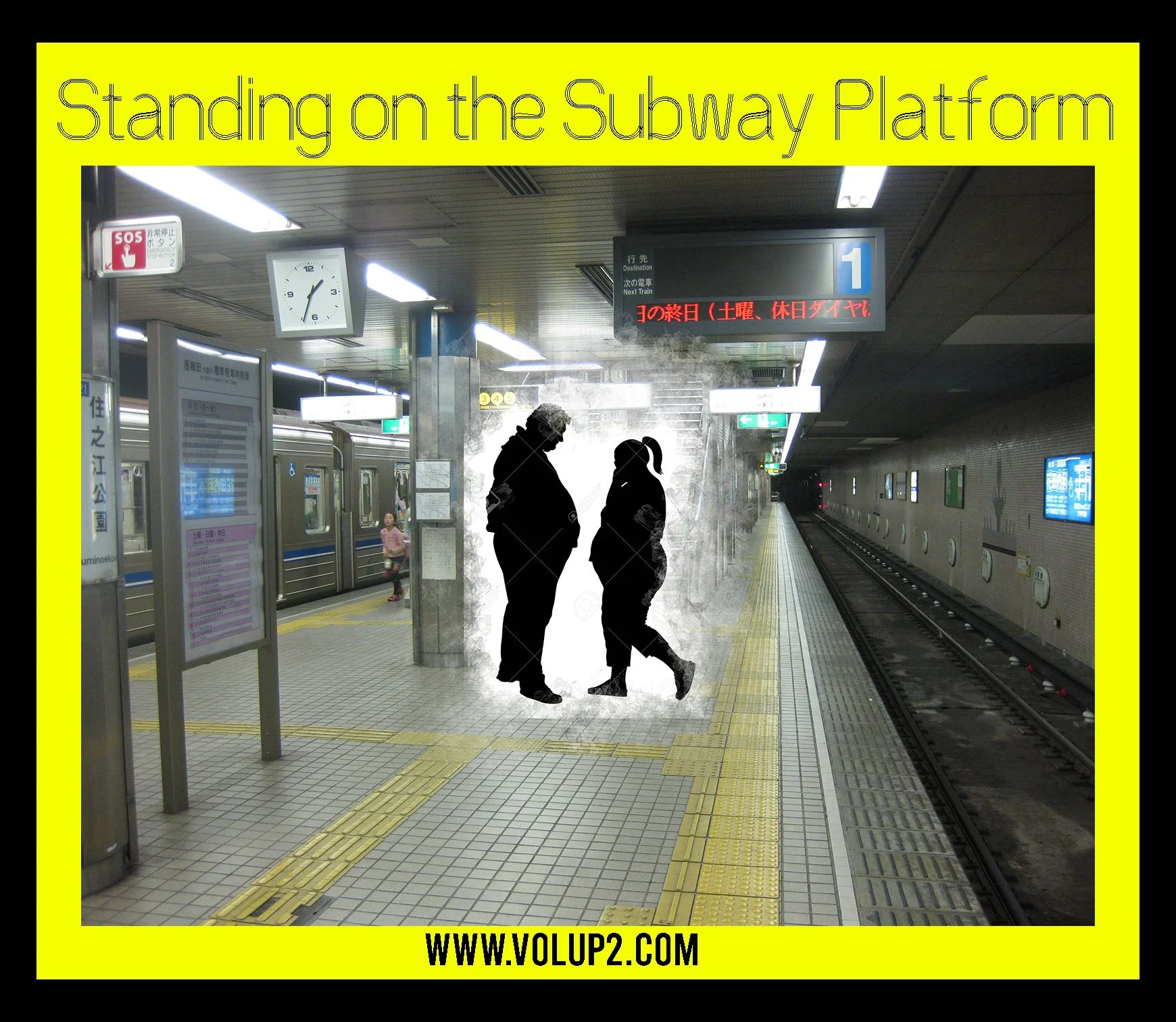 Standing on the Subway Platform by Madison Murray