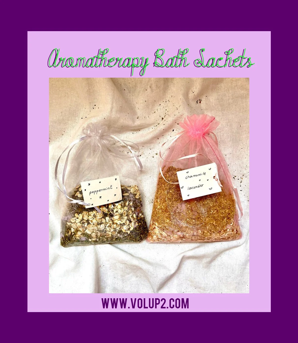 Aromatherapy Bath Sachets