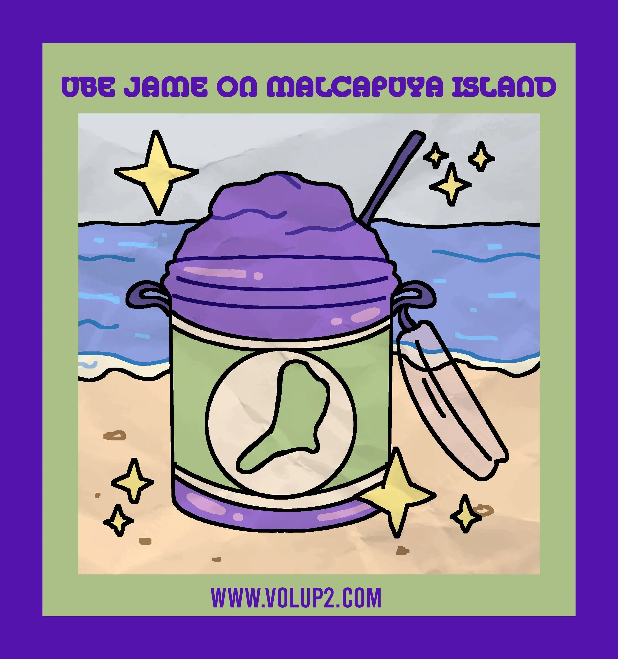  Ube Jame on Malcapuya Island 