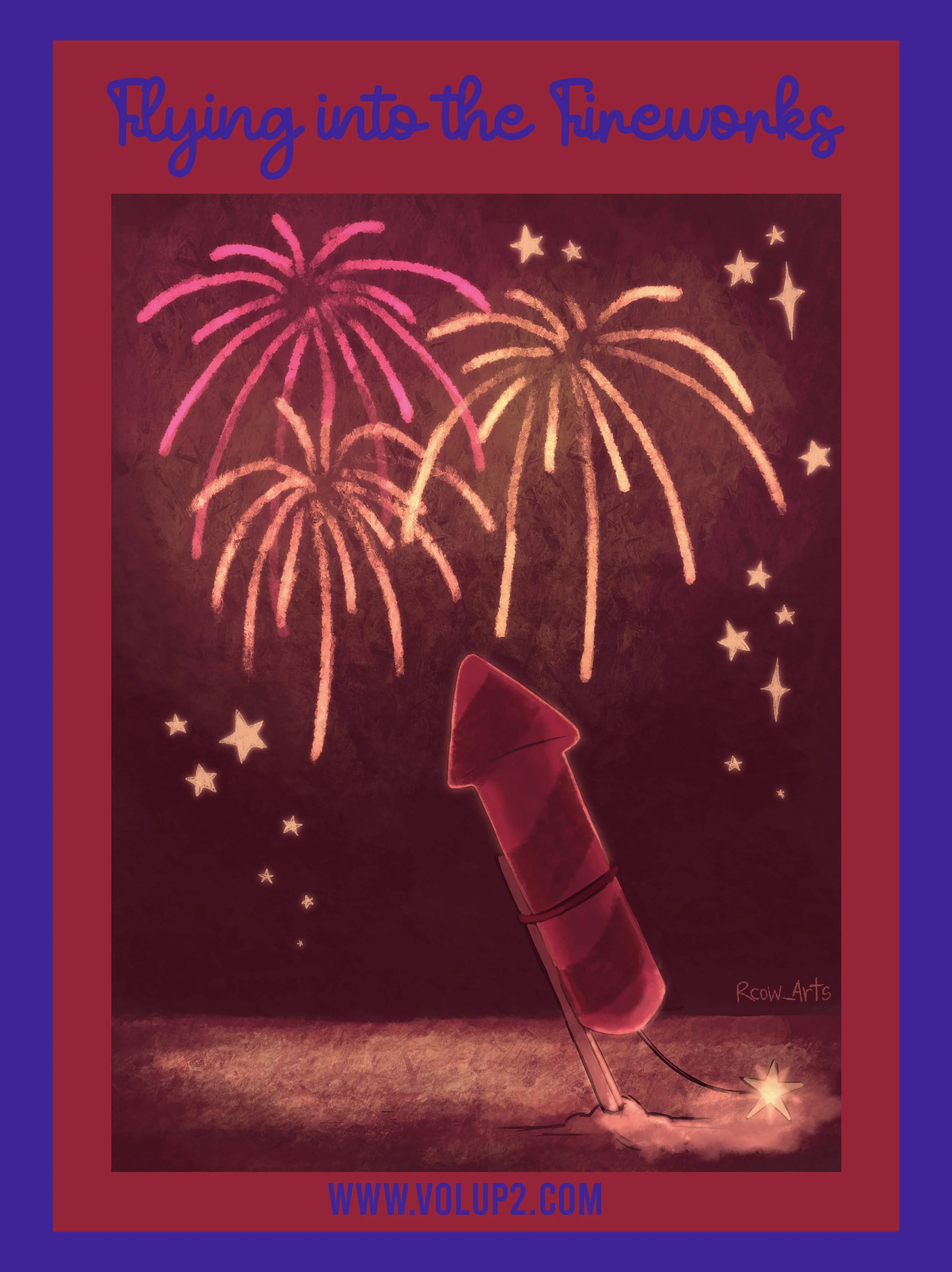 Flying into the Fireworks