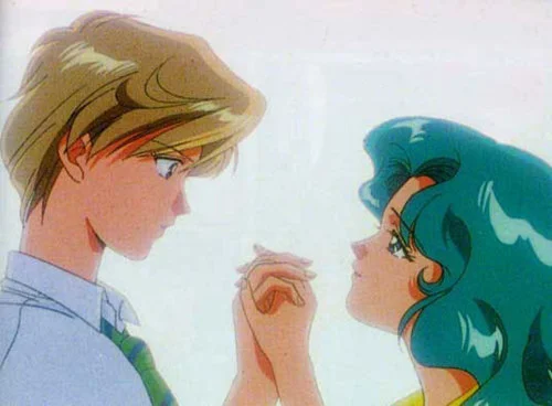 Sailor Uranus and Sailor Neptune - squee so cute! Image via http://www.autostraddle.com/sailor-moon-reboot-coming-in-july-keeping-it-queer-for-english-speaking-fans-218227/