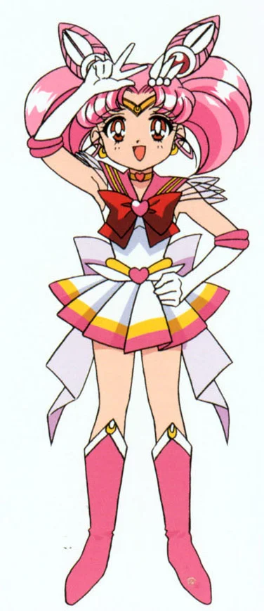 Sailor Chibi Moon! Image via http://www.sweetdreamstore.com.br/perucas-rosa/super-sailor-chibi-moon