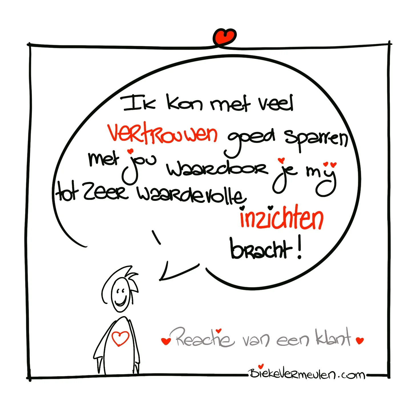 Die CV kan je zelf wel schrijven als je weet wie jij bent en wat je echt belangrijk vindt. Om dat te ontdekken kan een sparringspartner wel handig zijn.