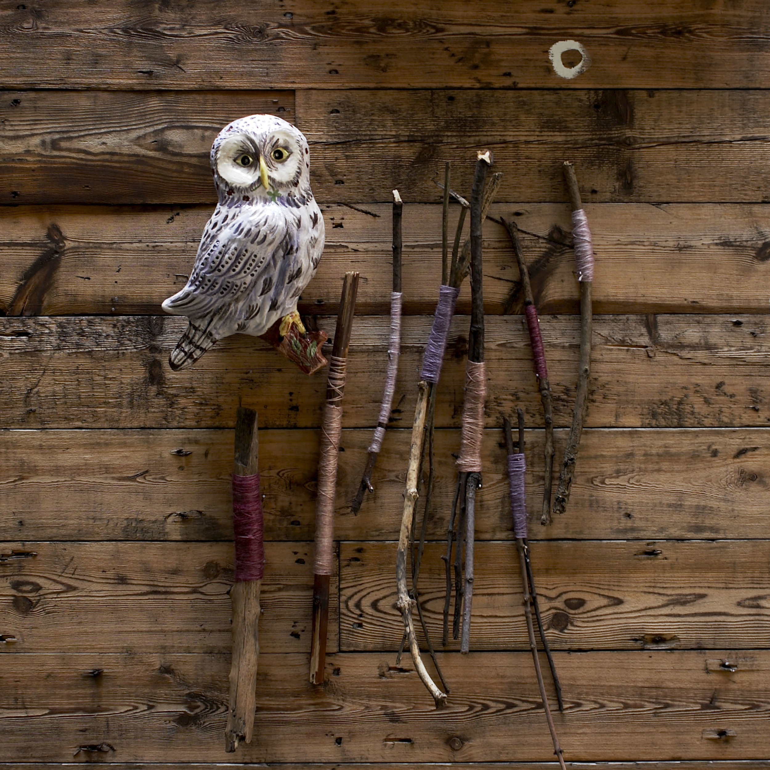 Loop,London owl still life with yarn and ceramics.jpg