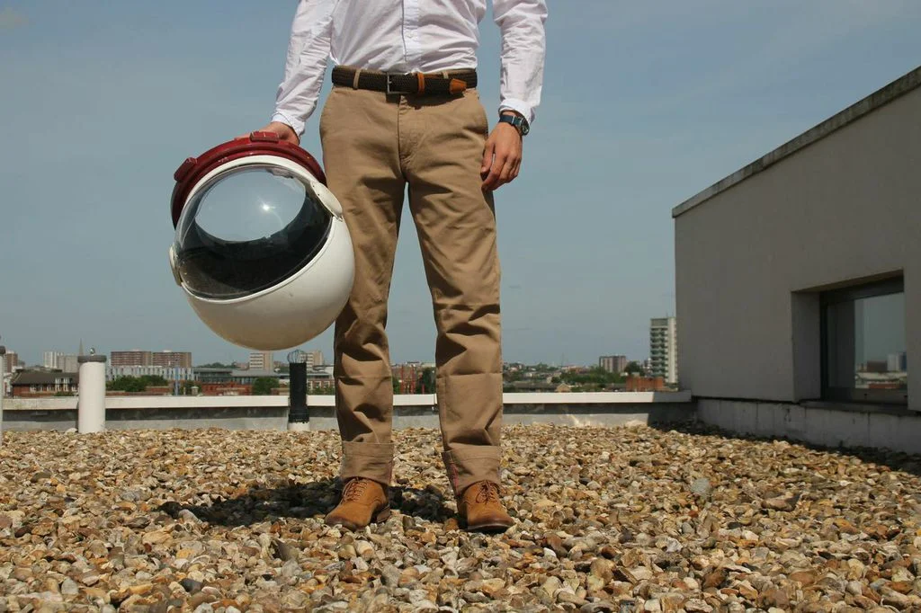 Coffee Bulletproof Chinos, £129