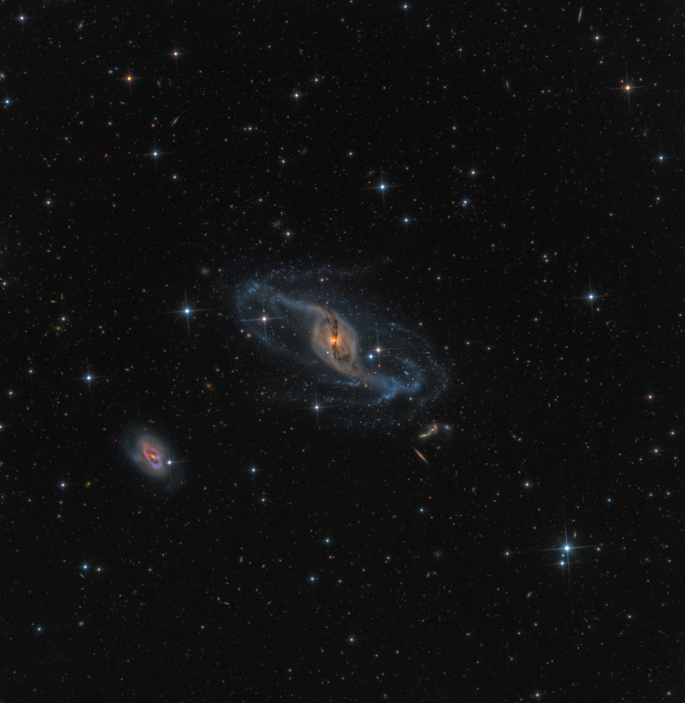 Robotic Scope winner: NGC 3718 by Mark Hanson (USA)
