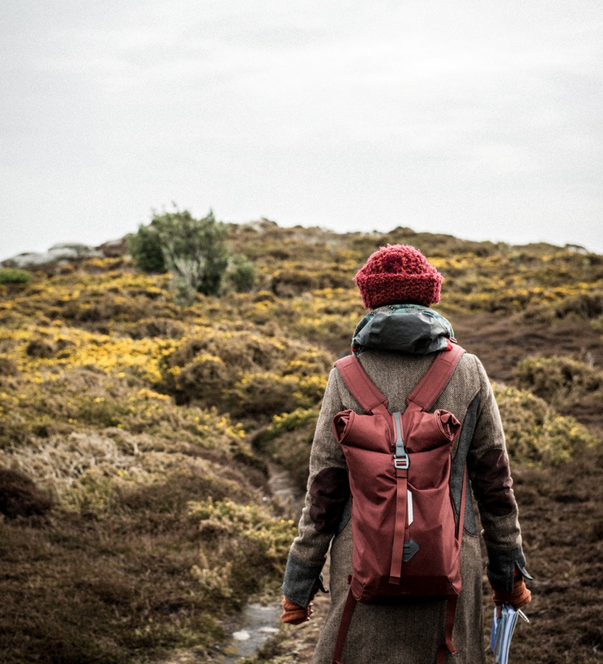 Ernest editor Jo testing Smith on the Isles of Scilly. Photo: Oliver Berry