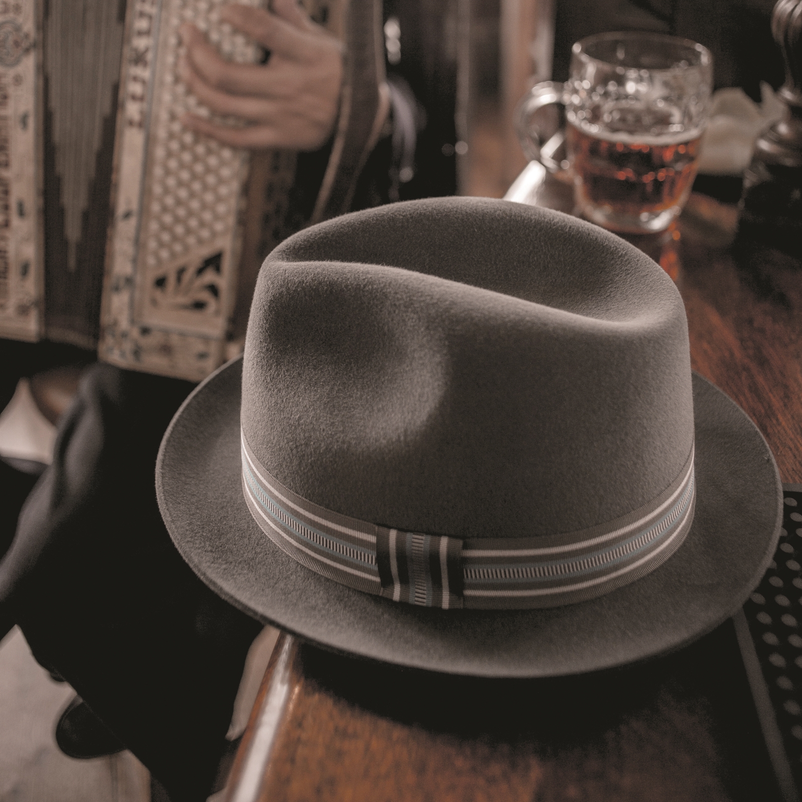 Fur felt Trilby, £295 Photo: Hanson Leatherby