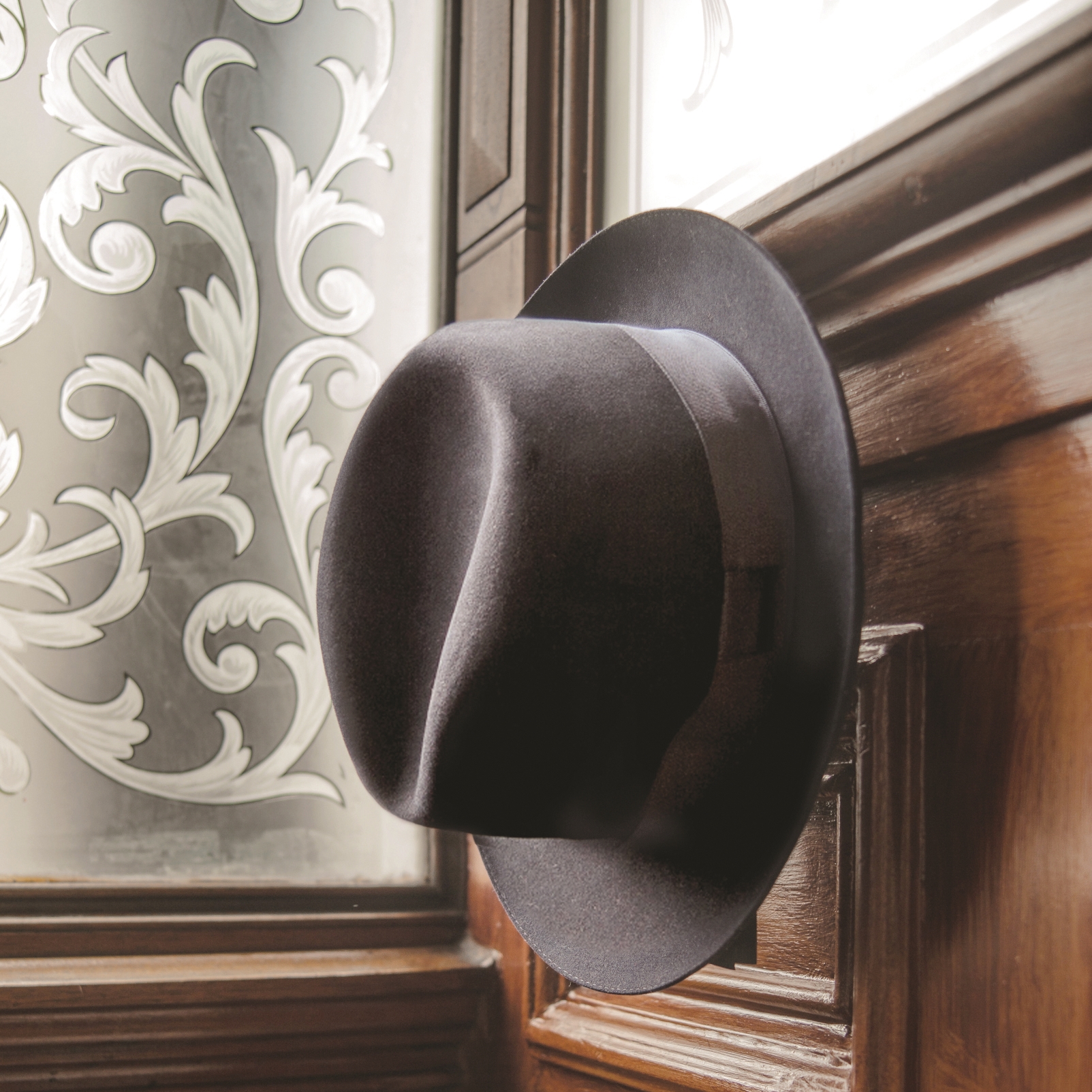 Fur and merino felt Fedora, £250 Photo: Hanson Leatherby