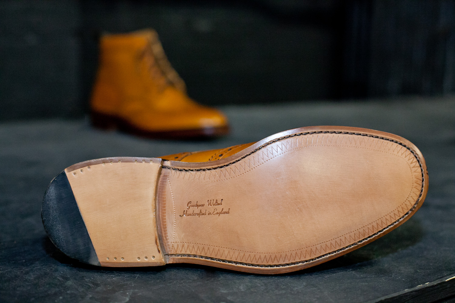 The Goodyear welt is the oldest and most labour intensive method of shoemaking in the world