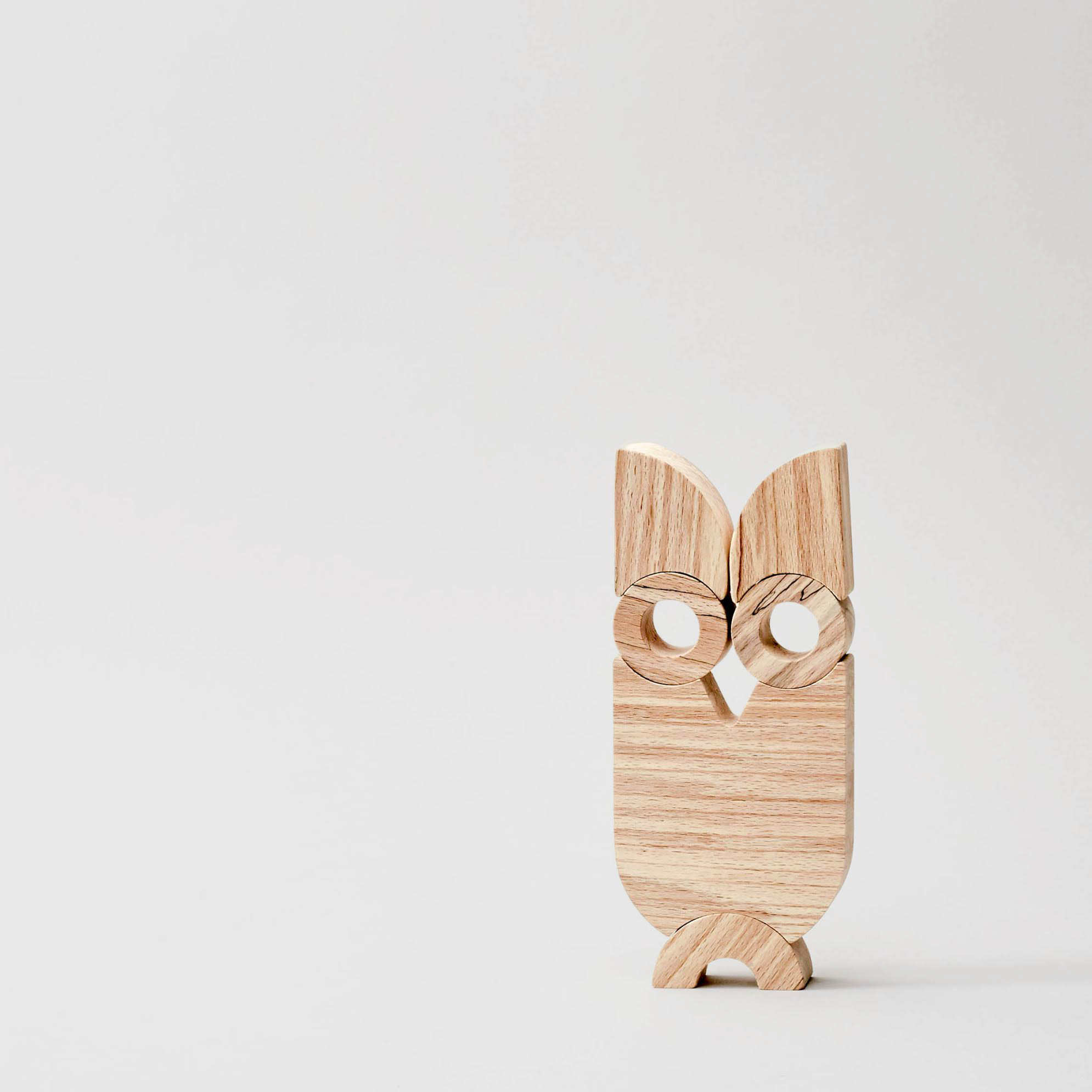 Wooden Owl Toy This stackable owl is skillfully designed and beautifully made by Saturday Workshop in Dublin. For children big and small. £30