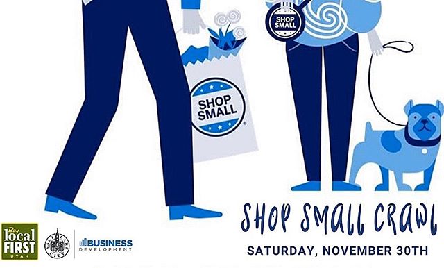 2ND ANNUAL SHOP SMALL CRAWL

The 2nd Annual Shop Small Crawl will include businesses from 9th &amp; 9th, Harvey Milk Boulevard, Central Ninth, The Granary District, and 1100 East in Sugarhouse! 
Pick up your passport at any of the participating busin