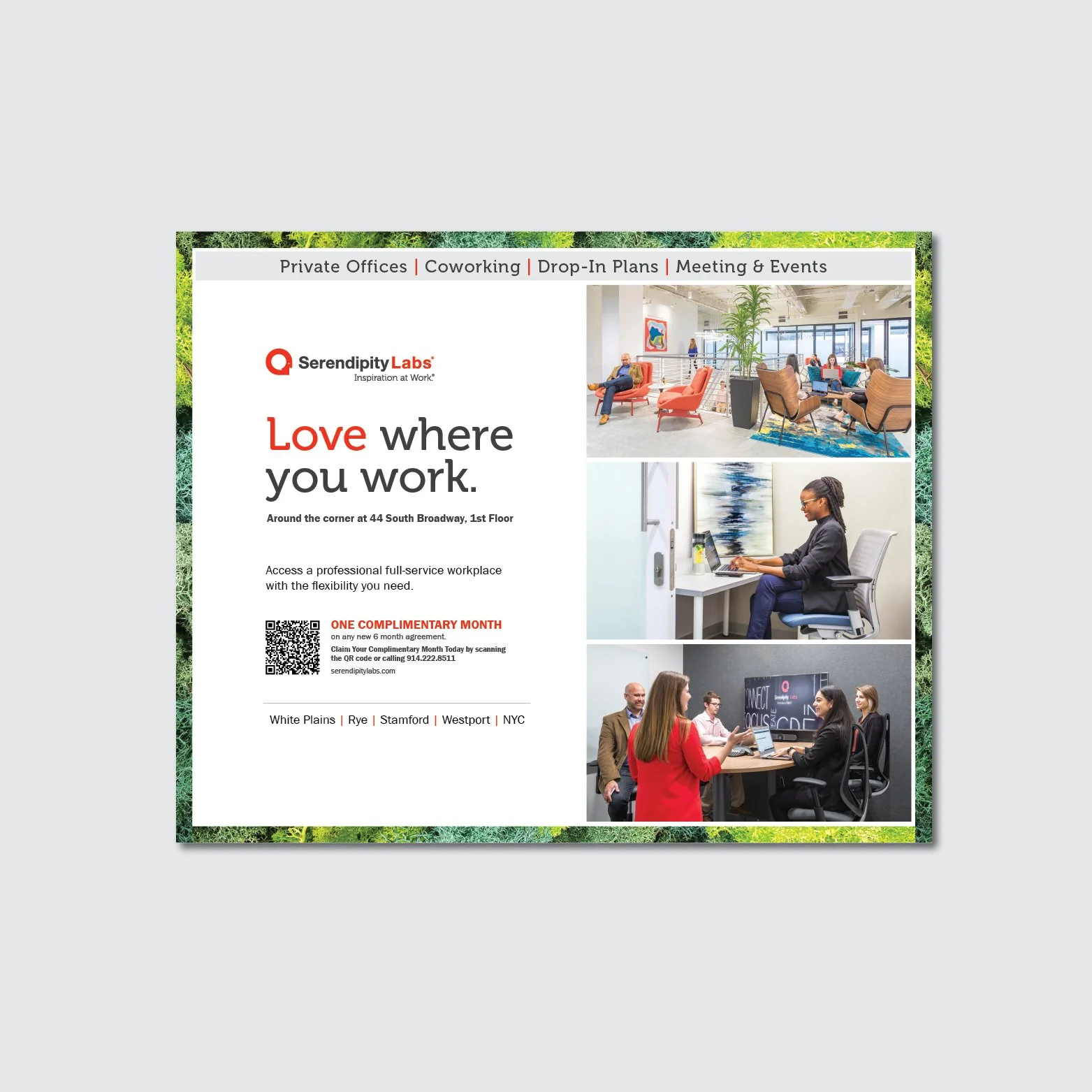 Serendipity Labs poster advertisement