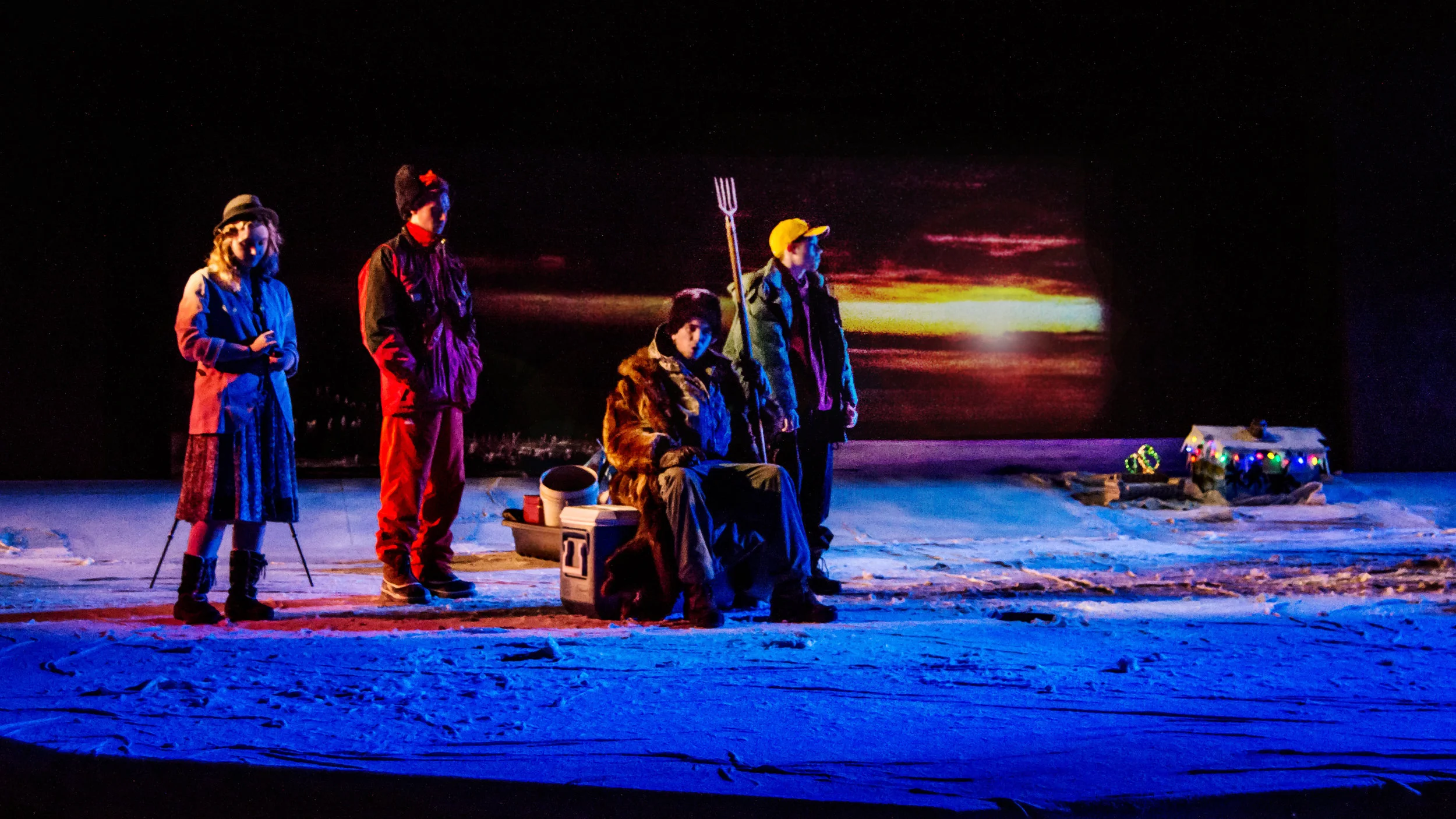 Nice Fish: Lighting, Scenic, & Projection Design