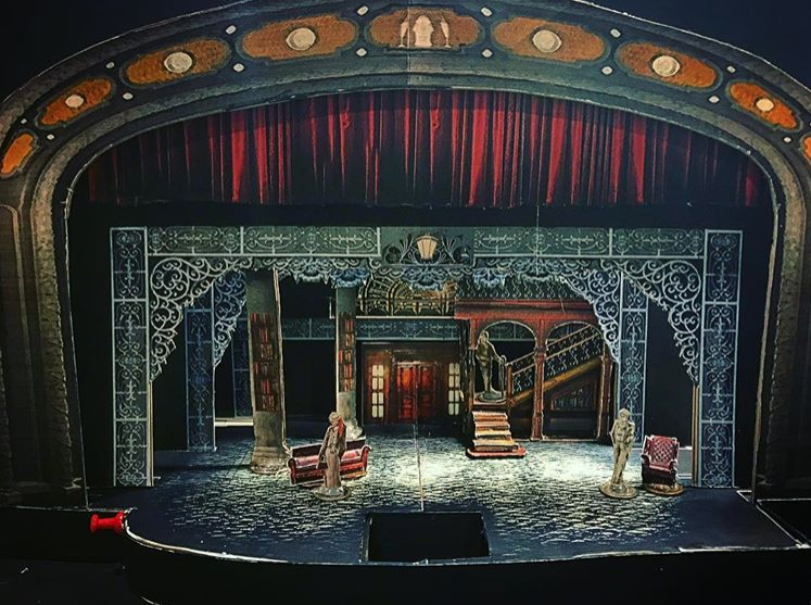 1/4" Scenic Model:  My Fair Lady at Theatre Cedar Rapids