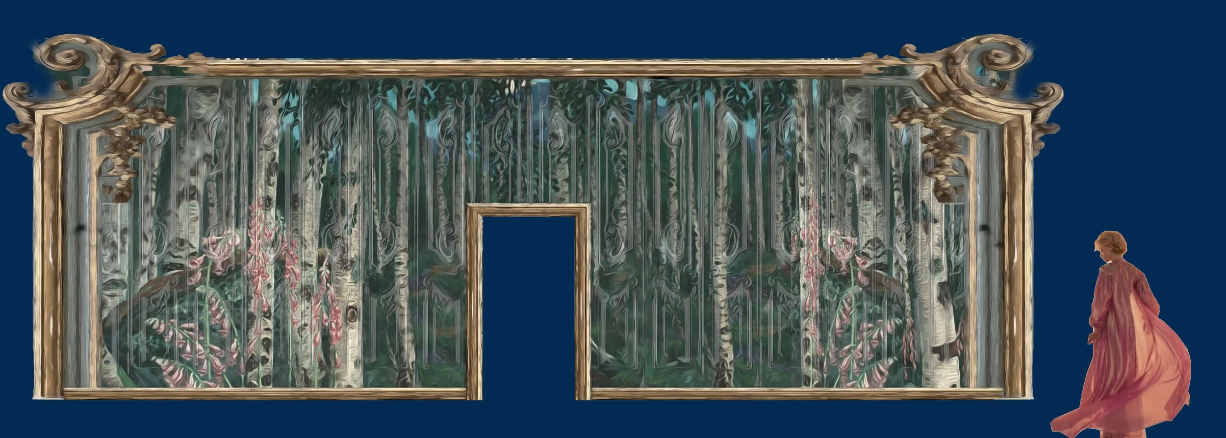 Paint Elevation for A Little Night Music at Brucemore Historic Site