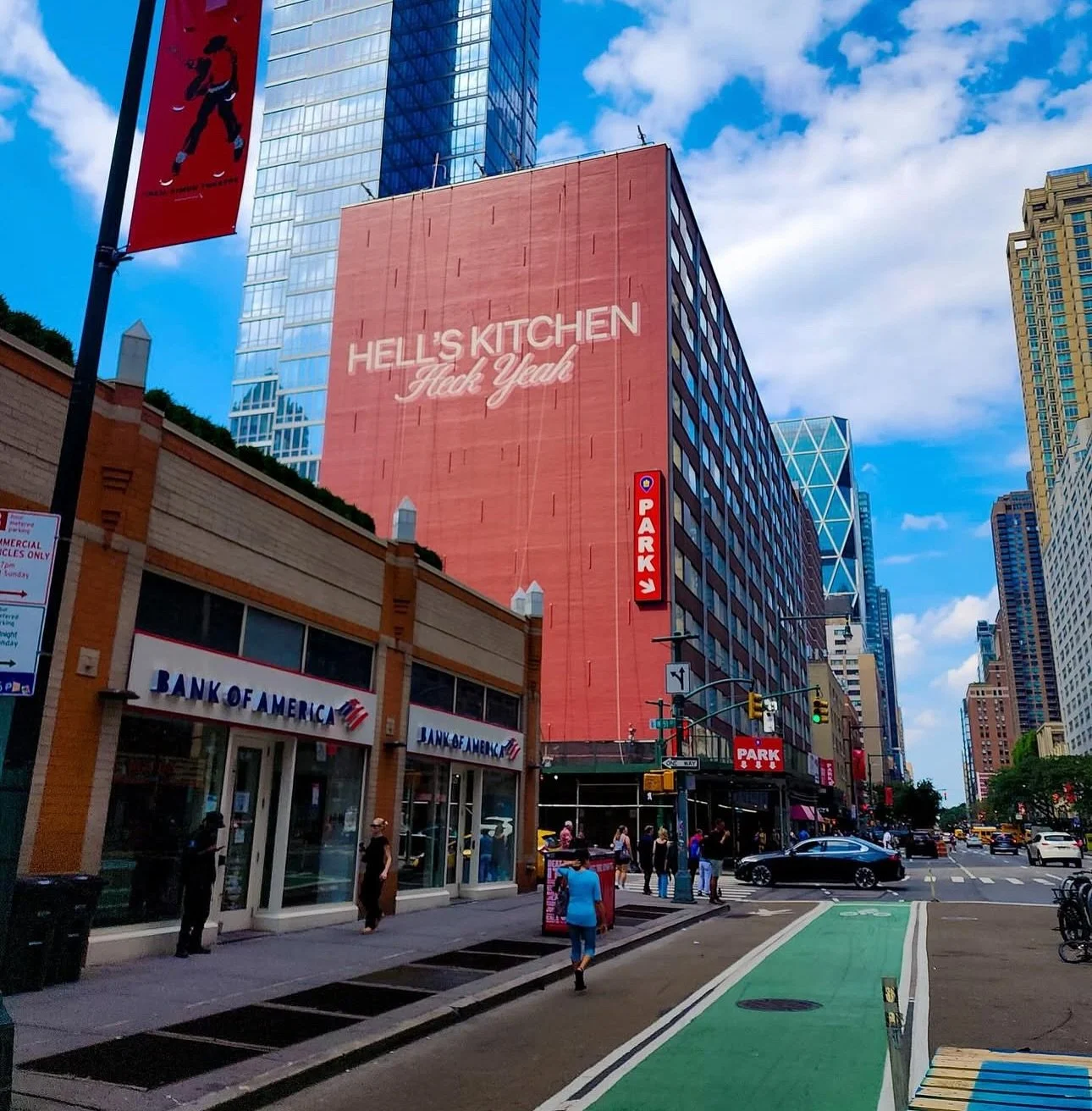 New hand painted lettering for  @romerhotels @romerhellskitchen 
Raised lettering to be installed above the completed mural.A special thanks to our talented artists @artisepic @msawyerballance & @amaelectricsigns