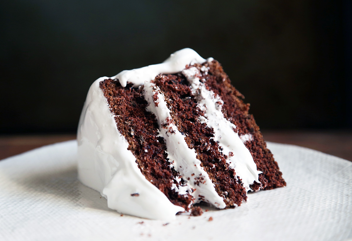Chocolate Cake With Seven Minute Frosting 600 Acres
