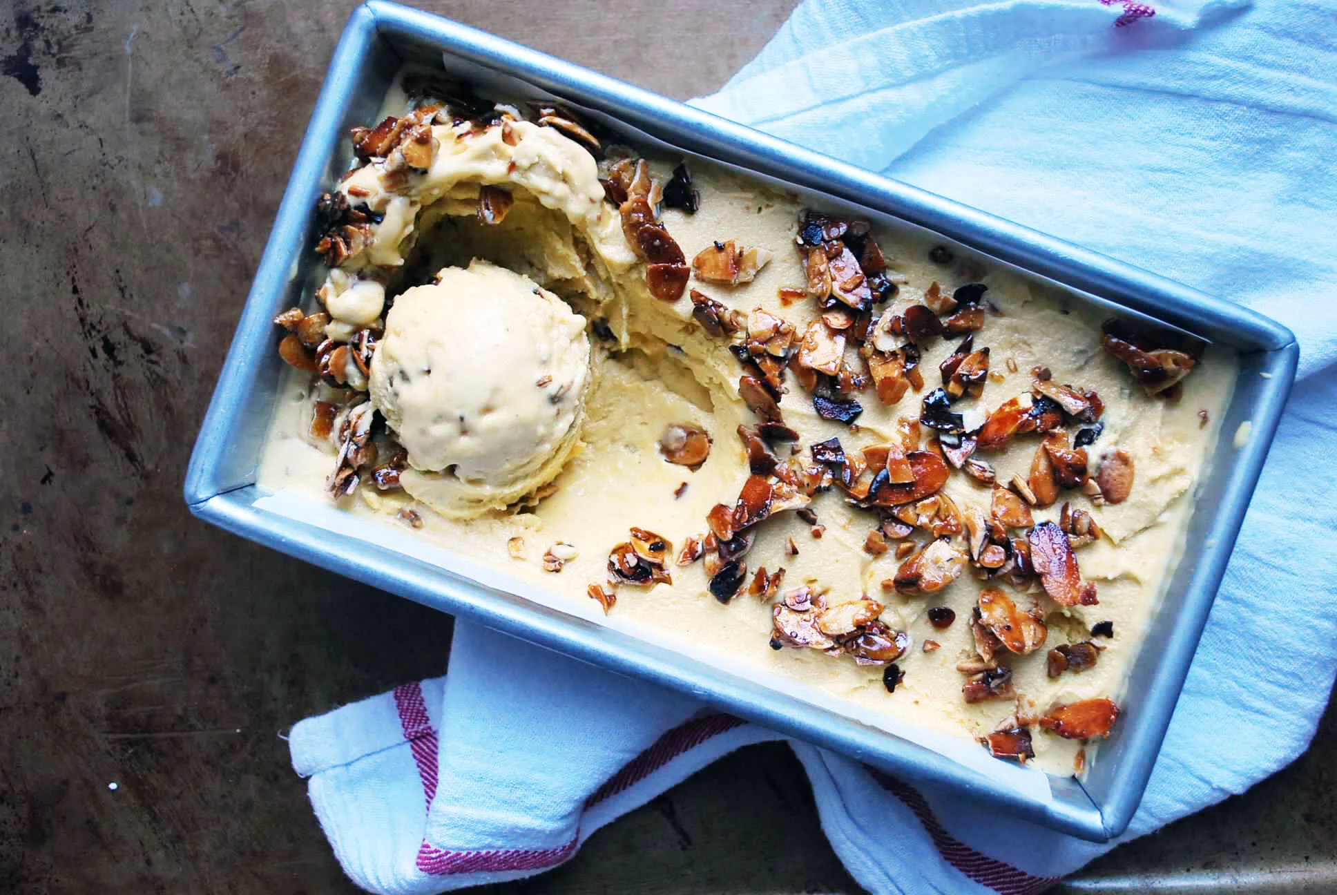 BUTTERNUT SQUASH TAHINI ICE CREAM — 600 ACRES