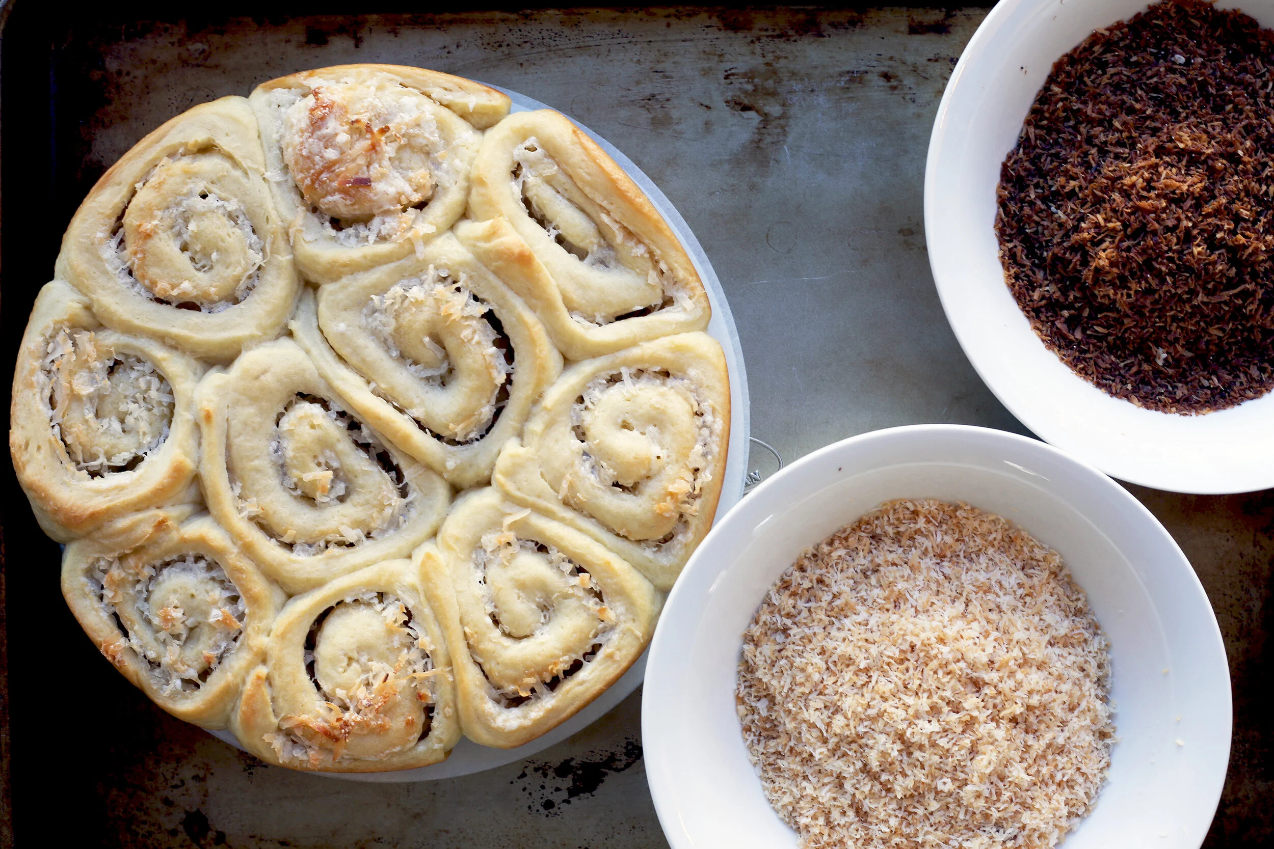 COCONUT SWEET ROLLS — 600 ACRES