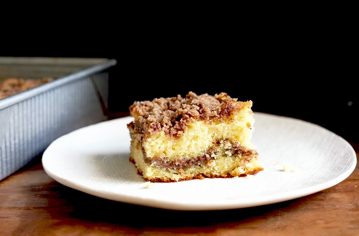 DOUBLE STREUSEL COFFEE CAKE