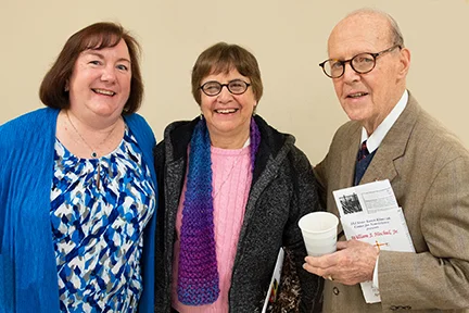 Vivian Waltz, Sr. Mary Augusta Kaiser, SSJ, and Anthony Colucci, Jr.