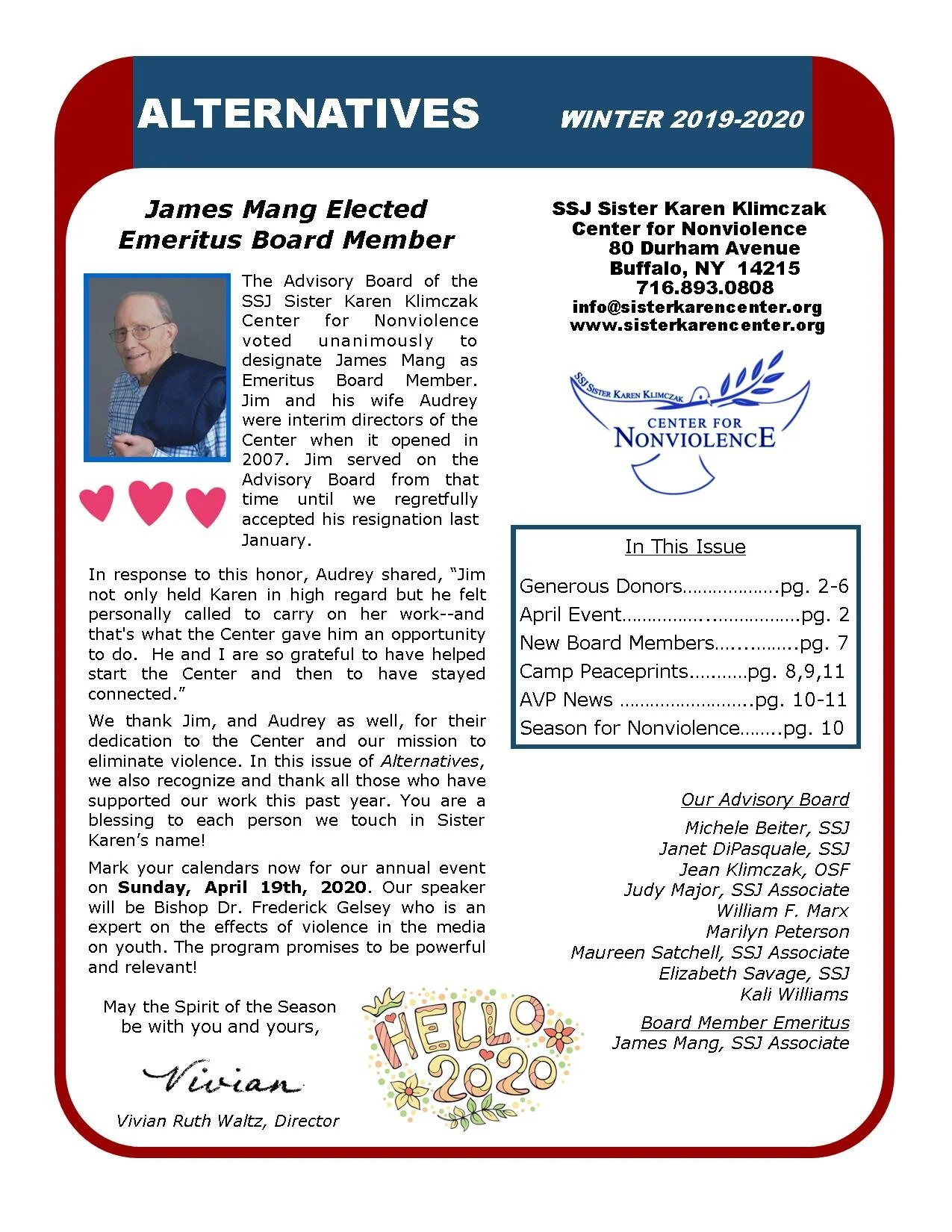 Download Camp Peaceprints News And Events Ssj Sister Karen Klimczak Center For Nonviolence