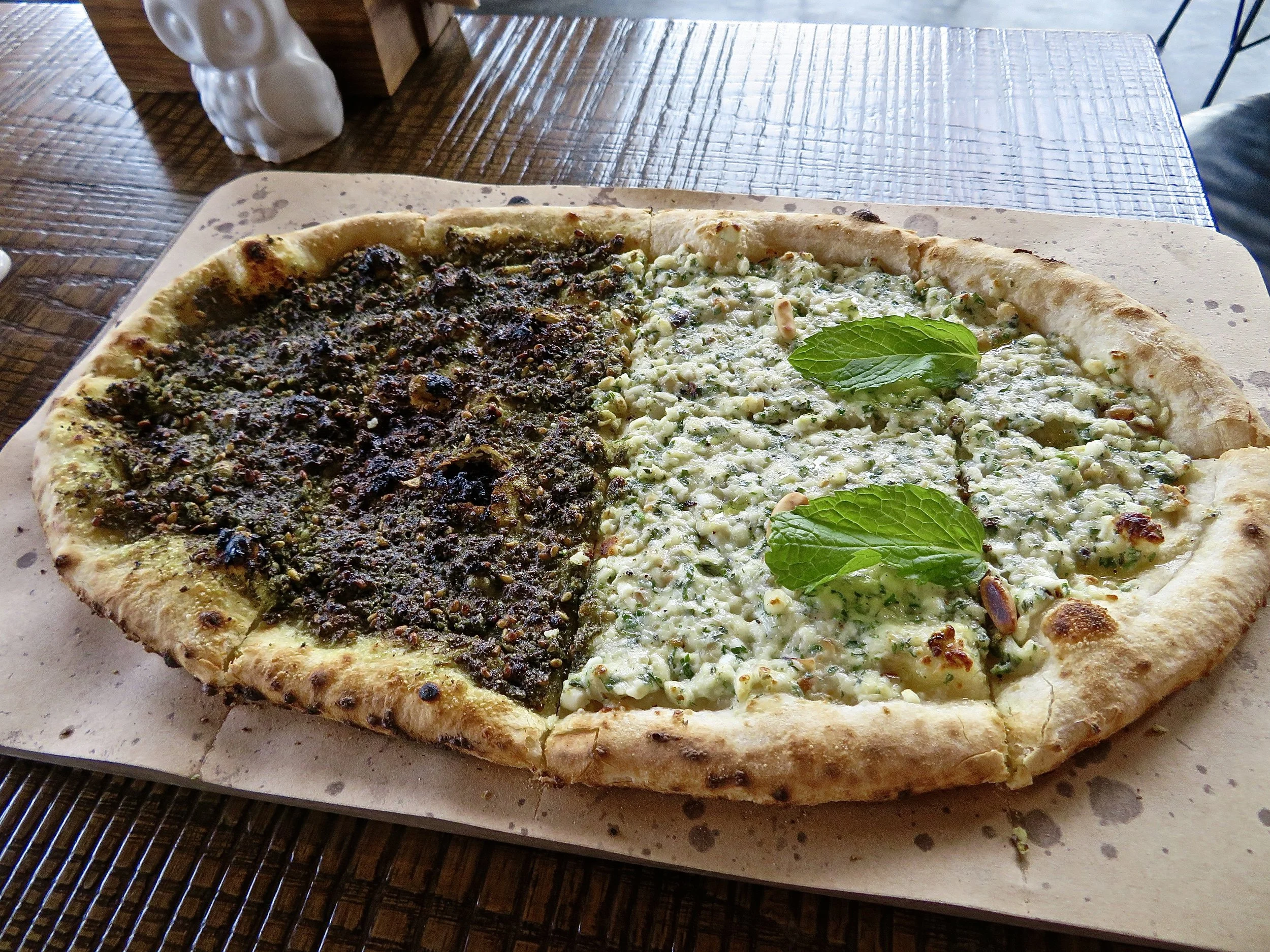 Zaatar & Cheese Fire Bread, Coca Room DXB