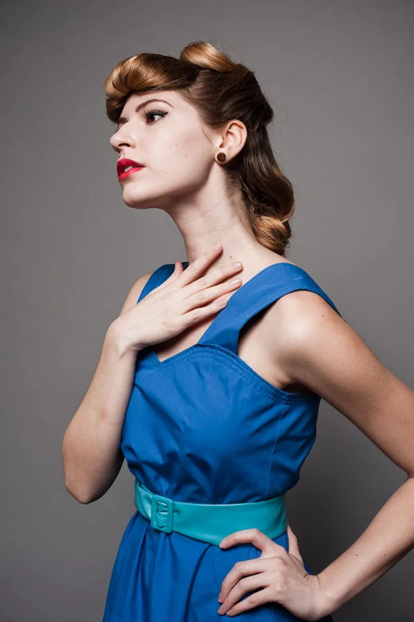 designer, seamstress and stylist photographer: Kyle Johnson