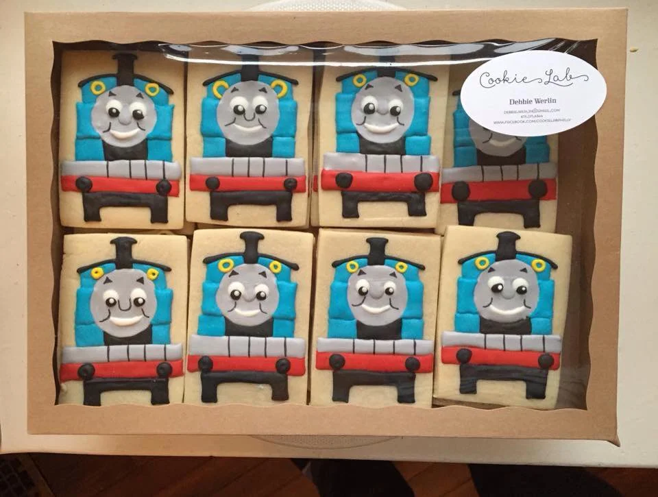 Thomas the train cookies