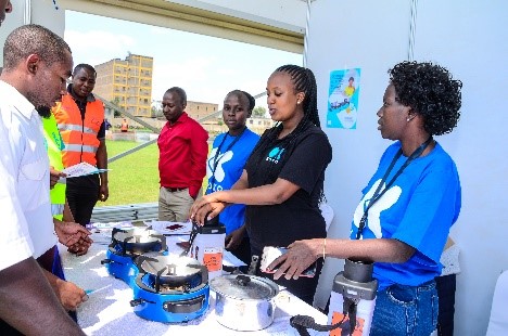 Learning about the KOKO Cooker at a local product demonstration