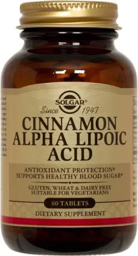Solgar Cinnamon Alpha Lipoic Acid 