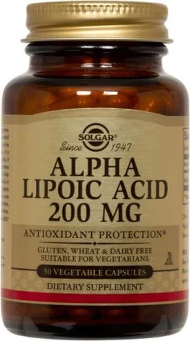 Solgar Alpha Lipoic Acid 200 MG 