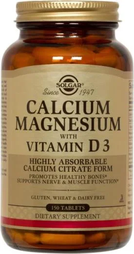 Solgar Calcium Magnesium with Vitamin D3