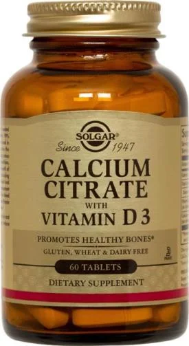 Solgar Calcium Citrate with Vitamin D3 