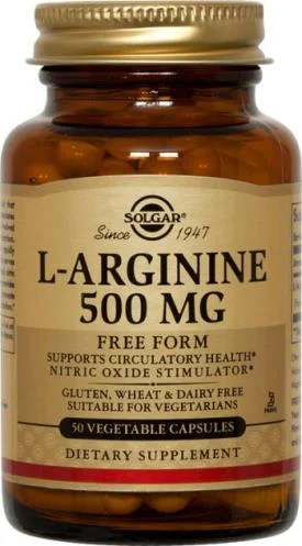 Solgar L-Arginine 500 mg 