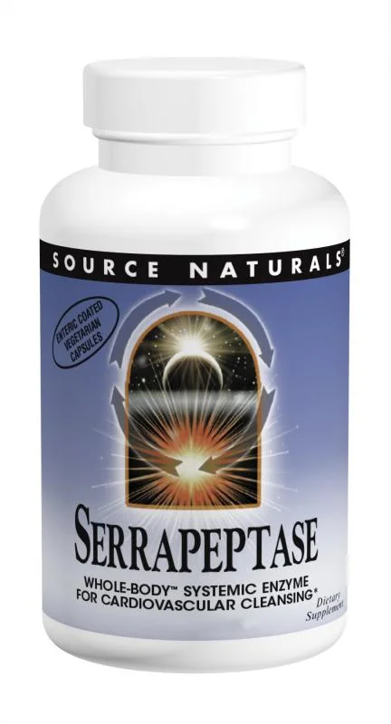 Source Naturals Serrapeptase 30 capsules
