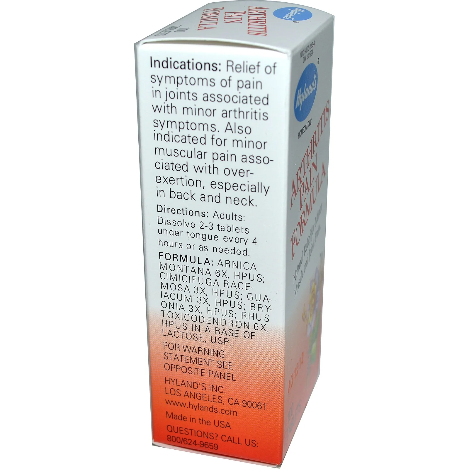 Hyland's Arthritis Pain Formula