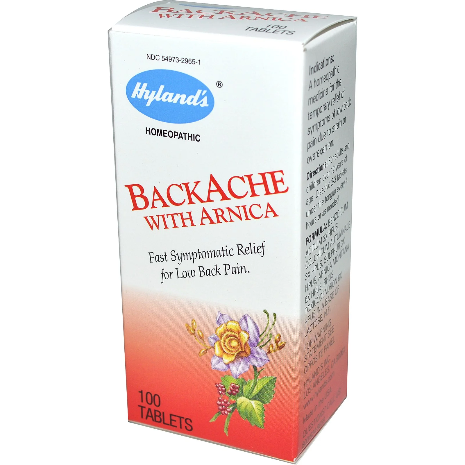 Hyland's Backache with Arnica