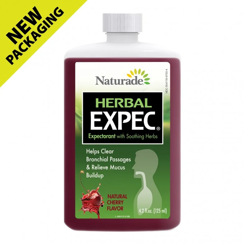 Naturade Herbal Expec 4.2 oz Cherry Flavor