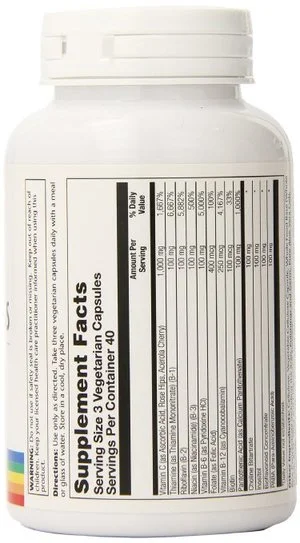 Solaray Mega B-Stress  The Organic Market