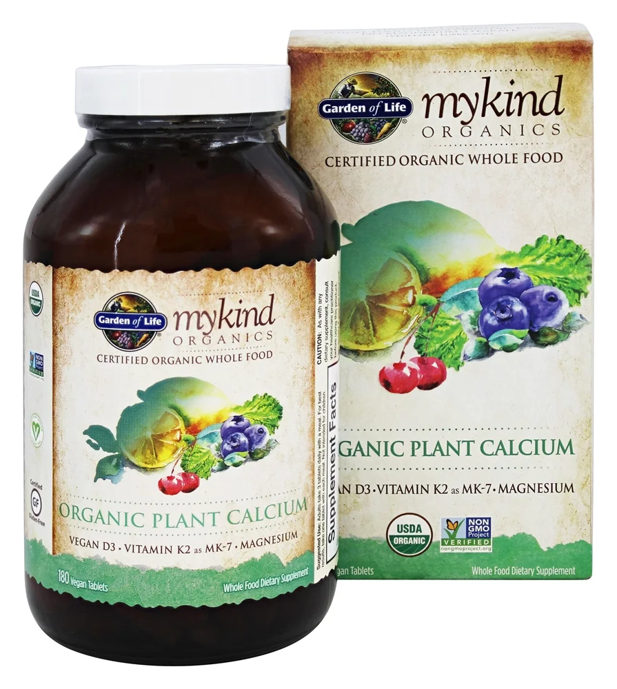 Garden of Life Mykind Organics Plant Calcium