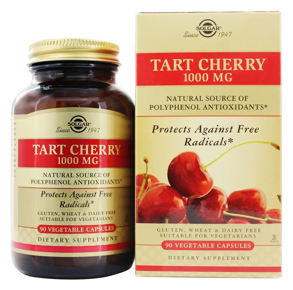 Solgar Tart Cherry 1000 mg 90 capsules