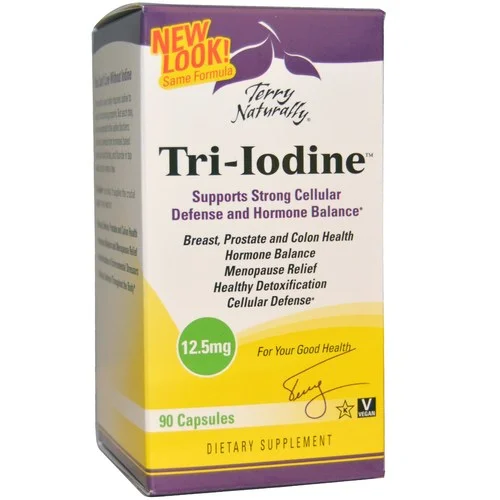 Terry Naturally Tri-Iodine 12.5mg 90 capsules