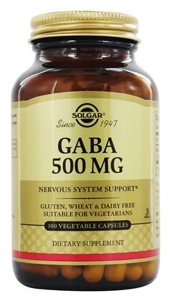 Solgar GABA 500 mg 100 capsules