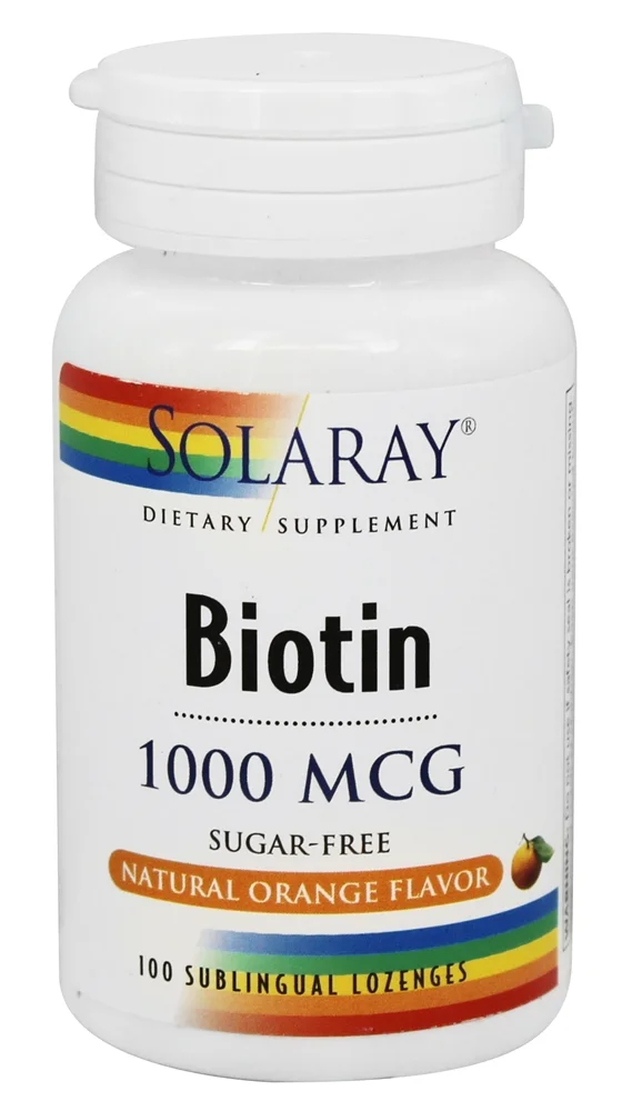 Solaray Biotin 1000 mcg 