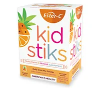 American Health Kids Stiks Multivitamin & Mineral 30 tropical punch powder packets